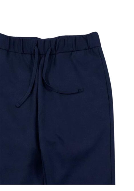 Blue cotton trousers for children Manuel Ritz | 3329BLU